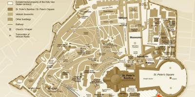 Kazılar harita office Vatikan