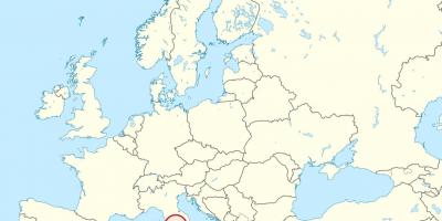 Vatikan Avrupa haritası 